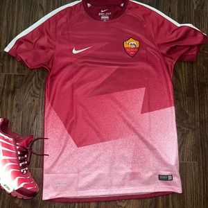 NIKE ROMA SOCCER JERSEY MENS SIZE M